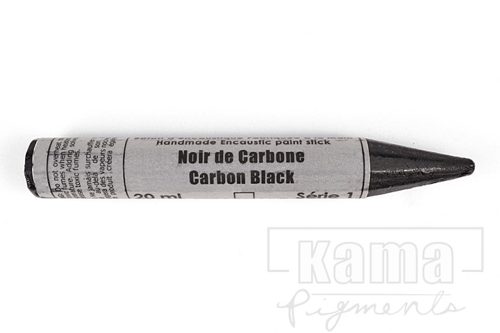 EN-201087, Encaustic Monotype Stick Carbon Black, série 1