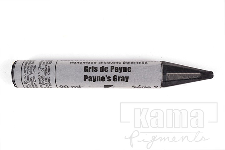 EN-202270, Encaustic Monotype Stick Payne's Gray Encaustic, série 2