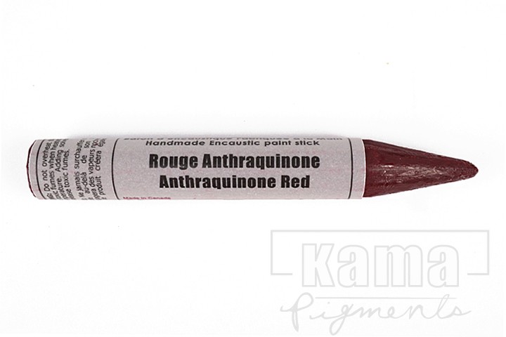 EN-203210, Encaustic Monotype Stick Anthraquinone Red, série 3