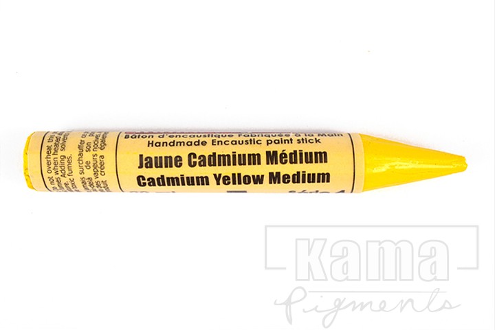 EN-204030, Encaustic Monotype Stick Cadmium Yellow Medium, série 4