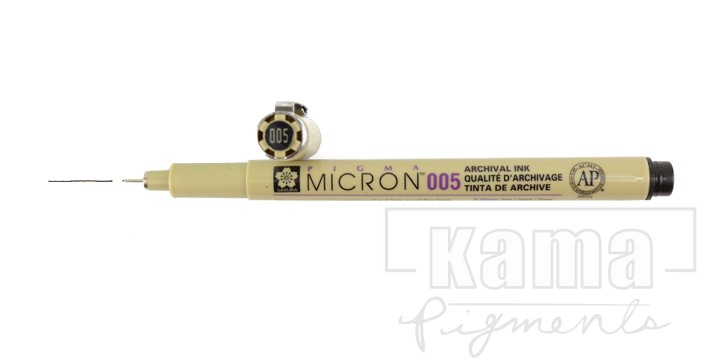 FE-SK1000-49, Sakura micron pen .20mm -black