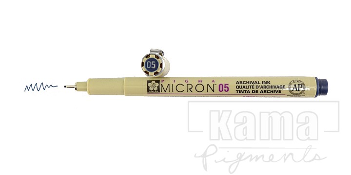 FE-SK1005-243, Sakura micron pen .45mm -blue/black