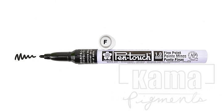 FE-SKXPMK-49, Sakura pentouch markers, fine/black