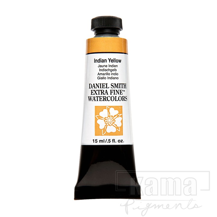 PA-DS0443, Indian yellow Daniel Smith Extra Fine Watercolor, series 3 15ml tube