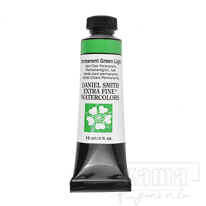 PA-DS0777, permanent green light DS. Extra Fine Watercolor, series 1 15ml tube