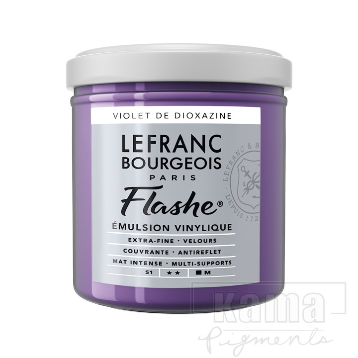 PG-LB0386, LB.flashe gouache dioxazine violet