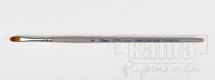 PI-FC177F-04, Nobel 177F Synthetic Filbert Brush n°4