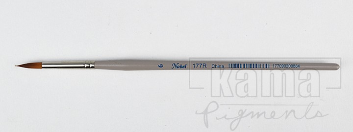 PI-FC177R-06, Nobel 177R Synthetic Round Brush n°6