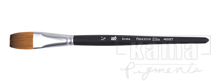 PI-PB4850-54, Aqua Elite Synthetic Kolinsky sable Brush -Strokes, 3/4"
