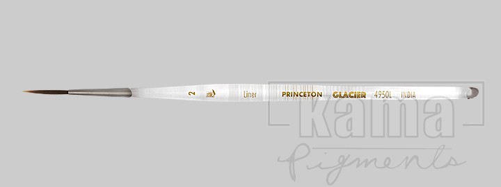 PI-PB495L-02, glacier brush, watercolor acrylic, liner, n°2