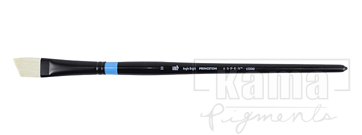 PI-PB6500-02, Aspen Synthetic Bristle Oil & Acrylic Brush -Angle Bright, n°10