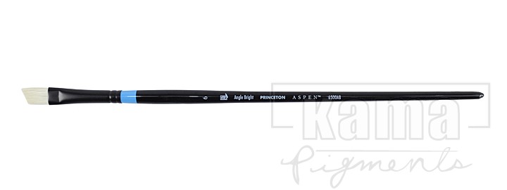 PI-PB6500-04, Aspen Synthetic Bristle Oil & Acrylic Brush -Angle Bright, n°6