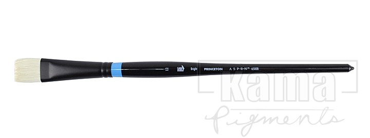 PI-PB6500-08, Aspen Synthetic Bristle Oil & Acrylic Brush -Bright, n°12