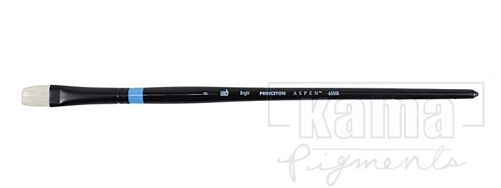 PI-PB6500-16, Aspen Synthetic Bristle Oil & Acrylic Brush -Bright, n°8