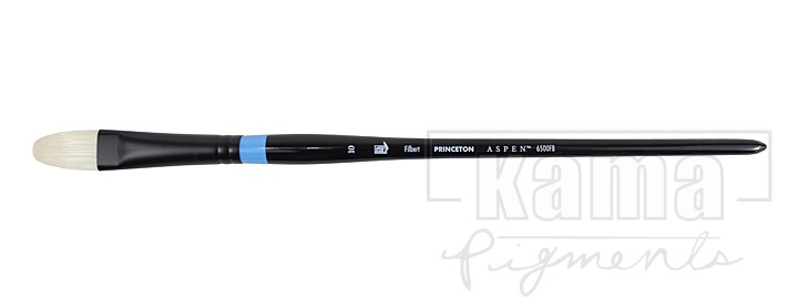 PI-PB6500-36, Aspen Synthetic Bristle Oil & Acrylic Brush -Filbert, n°10
