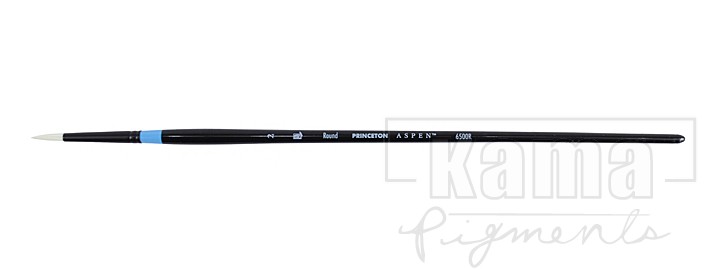 PI-PB6500-50, Aspen Synthetic Bristle Oil & Acrylic Brush -Round, n°2
