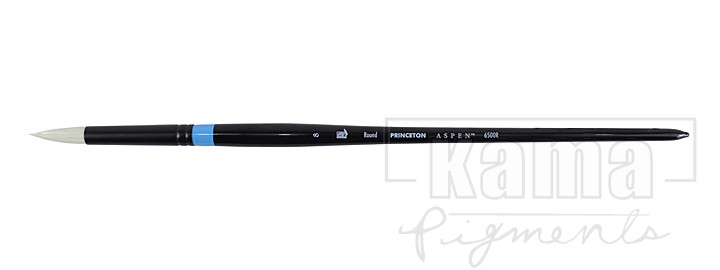 PI-PB6500-58, Aspen Synthetic Bristle Oil & Acrylic Brush -Round, n°8