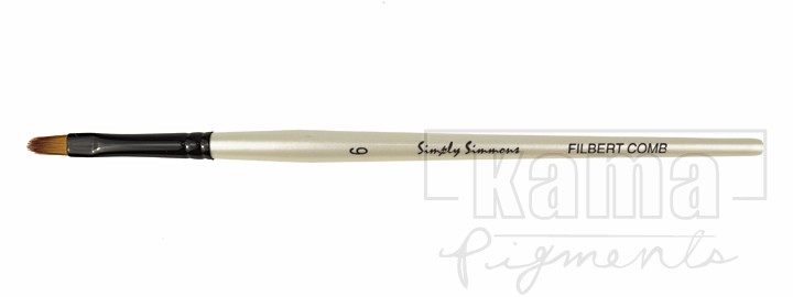 PI-SM0010-28, S.Simmons brush filbert comb n°6