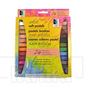 Dry pastels 24 color portrait set