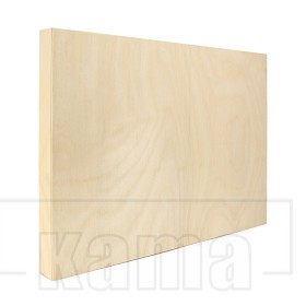 5"x7" Panel 7/8" Thick, +1/8" Russian Plywood Panel, x10