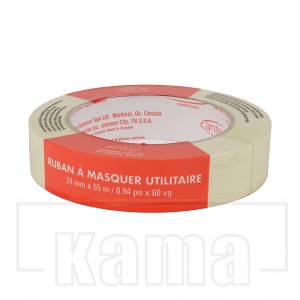 General purpose masking tape -24mm x 55m (3/4")