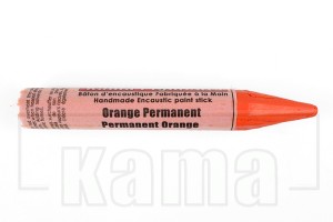 EN-202140, Encaustic Monotype Stick Permanent Orange, série 2