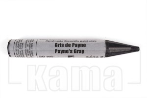 EN-202270, Encaustic Monotype Stick Payne's Gray Encaustic, série 2