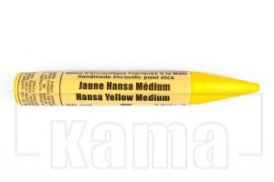 EN-203140, Encaustic Monotype Stick Hansa Yellow Medium, série 3