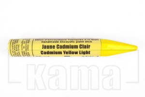 EN-204020, Encaustic Monotype Stick Cadmium Yellow Light, série 4