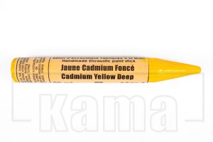 EN-204040, Encaustic Monotype Stick Cadmium Yellow Deep, série 4