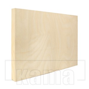 FC-F20405-A, 4"x5" Panel 7/8" Thick, +1/8" Russian Plywood Panel