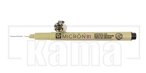 FE-SK1001-49, Sakura micron pen .25mm -black