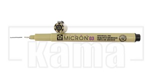FE-SK1003-49, Sakura micron pen .35mm -black