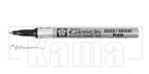 FE-SKPSKC-53, Sakura pentouch calligraphy, fine/silver