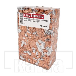 FO-BI0108, Tamise Flakes -mix copper - copper & aluminum