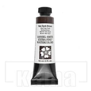 PA-DS1165, Van Dyke brown DS. Extra Fine Watercolor, series 1 15ml tube