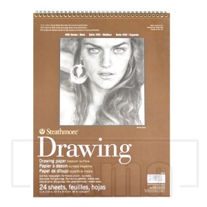 Strathmore Drawing Pad Ser.400, Medium Surface 11x14"