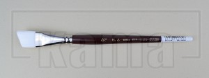 PI-HJ0925-60, HJ.925 White Taklon Angular Shader Brush 3/4"