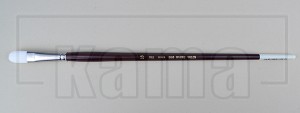 PI-HJ0961-16, HJ.961 White Taklon Oil & Acrylic Brush - Filbert n°16