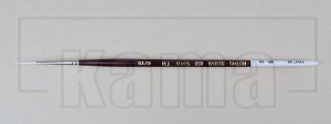PI-HJ0990-10, HJ.990 White Taklon Script Brush n°10/0