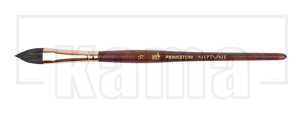PI-PB4750-22, Neptune Synthetic Squirrel Watercolor Brush -Oval Wash, 1/2"