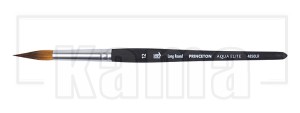 PI-PB4850-12, Aqua Elite Synthetic Kolinsky sable Brush -Long round, N°12