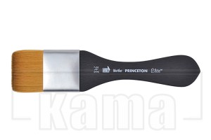 PI-PB4850-14, Aqua Elite Synthetic Kolinsky sable Brush -Mottler, 11/2"