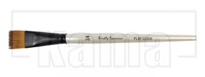 PI-SM0010-32, S.Simmons brush flat comb 3/4"