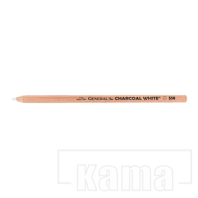 AC-CR0254, Crayon de fusain blanc General