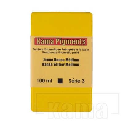 EN-103140, Hansa Yellow Medium Encaustic
