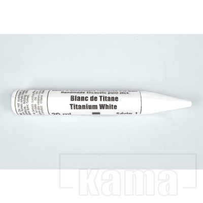 EN-201005, Encaustic Monotype Stick Titanium White, série 1