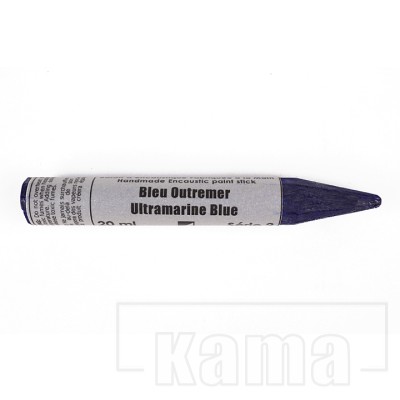 EN-202010, Encaustic Monotype Stick Ultramarine Blue, série 2