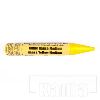 EN-203140, Encaustic Monotype Stick Hansa Yellow Medium, série 3
