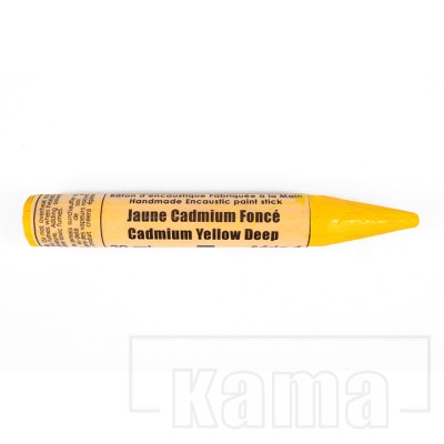 EN-204040, Encaustic Monotype Stick Cadmium Yellow Deep, série 4